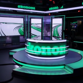 LED Screen is headline news for TV2 studios with digiFLEX