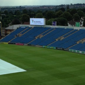 The LED scoreboard at Yorkshire County Cricket Club is now in...