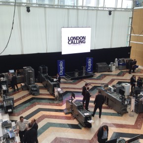 LED Screen lights up the East Winter Garden exhibition floor