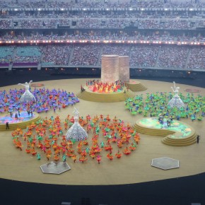 LED Floor at the European Games 2015 closing ceremony in Baku